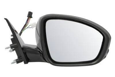 Oglinda laterala dreapta electric, convex, cu incalzire, grund, rabatare electrica, semnalizator, cu senzor temperatura potrivit RENAULT TALISMAN 06.15-03.22