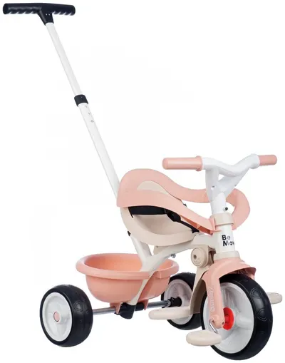 Tricicletă pentru copii 3 în 1 Smoby - Be Move Comfort, roz