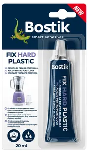 Adeziv pentru plastic dur Bostik - Fix Hard Plastic, 20 ml, transparent
