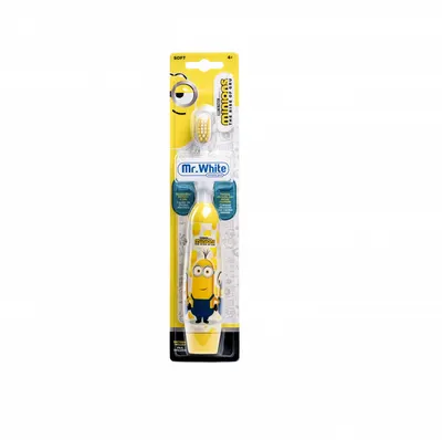 Periuta de dinti Mr.White electrica pentru copii cu baterie Minions