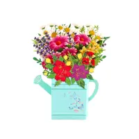 Decorațiune din hârtie Magic Pop-Ups Stropitoare turcoaz