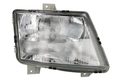 Far dreapta potrivit MERCEDES VITO (638) - (H1/H4, pneumatic, cu motoras, fundal argintiu)
