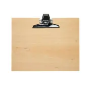 Clipboard simplu A4, din fibra lemnoasa MAULtilia, landscape