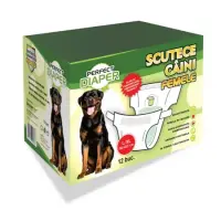 Scutece pentru caini femele Perfect Diaper L-XL 12 buc set