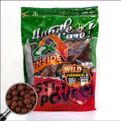 Boilies Wild Carp Raci & Scoici 20mm 3kg Semisolubil
