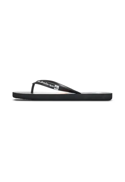 Papuci flip-flop cu logo Java Art - Negru/Portocaliu pal/Alb murdar