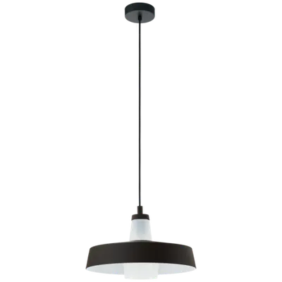 Lampa suspendata TABANERA negru, alb 220-240V,50/60Hz