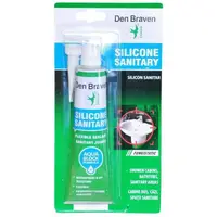 Silicon Sanitar Transparent, Den Braven, 80 ml, Blister