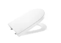 Capac WC The Gap Round A801D20001, compact, plastic, Alb