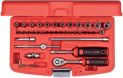 Gedore set Ceta Form - 29081, 40 piese , 1/4'', 4-13 mm