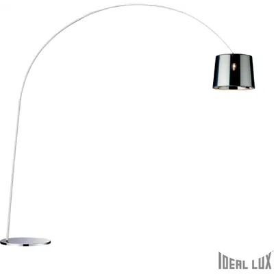Lampa de podea Dorsale 1 bec, dulie E27, D:2170 mm, H:2320 mm, Crom