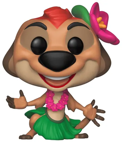 Figurină Funko POP! Disney: The Lion King - Luau Timon #500