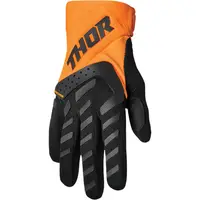 Manusi atv cross Thor Spectrum, culoare negru portocaliu, marime S