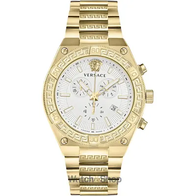 Ceas Versace Versace VESO00822 Greca Sporty Chronograph Mens Watch 46mm 5ATM