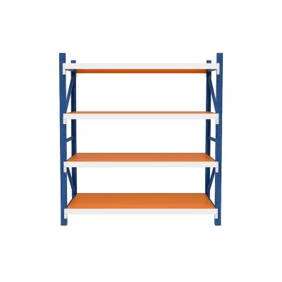 Raft profesional pentru depozitare - L2000xl400xH2000 - 800 kg (Blue&White)