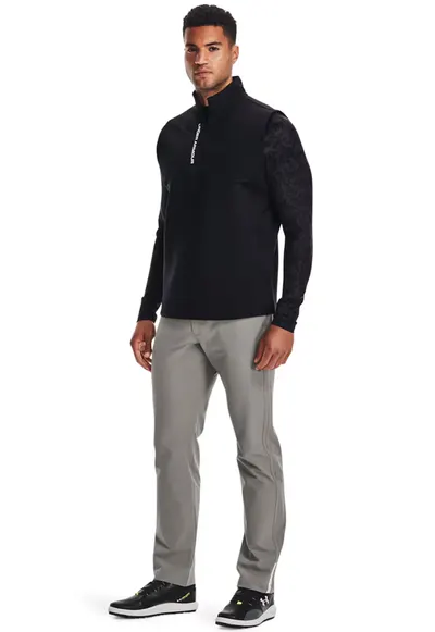 Vesta impermeabila cu buzunare oblice pentru golf Daytona - Negru