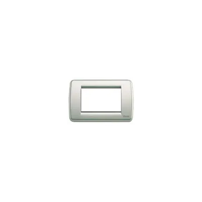 Placa ornament 2 module Rondo Vimar(Idea) metal irid.champagne