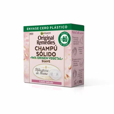 Șampon solid, Garnier, Original Remedies, liniștitor, 60 g