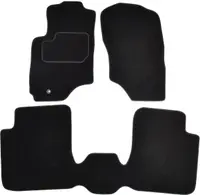 Covorase auto (set, velur, 3 bucati, culoare negru) MITSUBISHI OUTLANDER I intre 2002-2006
