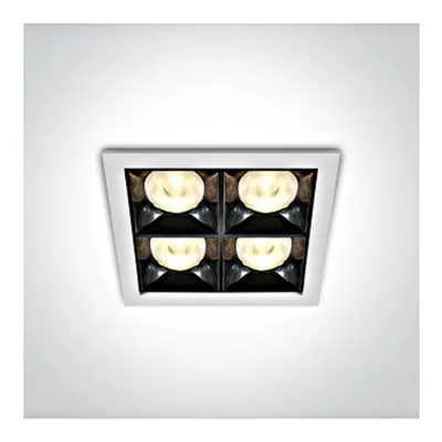 Tekla LED 16W 1280lm 3000K 38° 220-240V IP20 alb