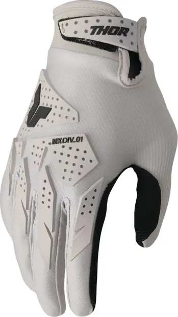 Manusi atv cross Thor Launchmode XP, culoare gri negru, marime M