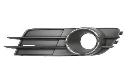 Grila bara fata dreapta potrivit AUDI A6 2010-2015 - cu locas proiectoare, negru/crom