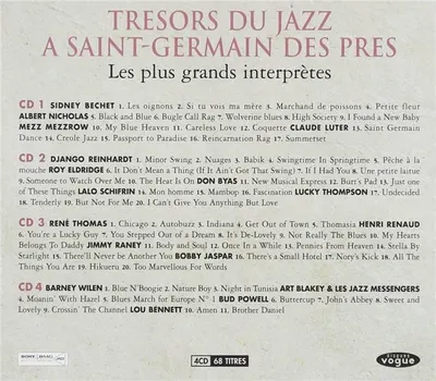 Tresors du Jazz a Saint-Germain des Pres