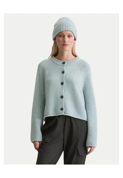 Cardigan de dama albastru deschis