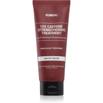 KUNDAL Caffeine 10X White Musk ingrijire consolidata petru par fragil si fara vlaga