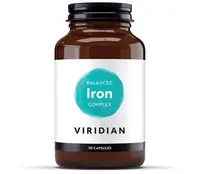 Viridian Fier Complex 15 mg, 90 capsule vegane