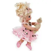 Papusa decor, Danseaza cu mine - blonda, 23 cm - Precious Moments