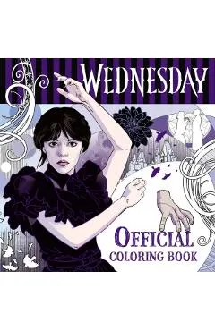 Wednesday: Official Coloring Book