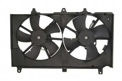 Ventilator radiator (cu carcasa) potrivit INFINITI G; NISSAN 350Z 3.5 09.02