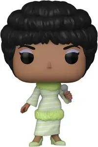Figurină Funko POP! Rocks: Aretha Franklin - Aretha Franklin (Green Dress) (The Queen of Soul) #365