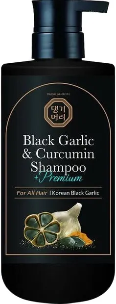Doori Sampon impotriva caderii parului cu usturoi negru si curcumina, 500 ml