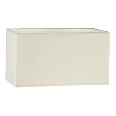 Abajur S1021 Cream Cotton Rectangle Shade 34CM