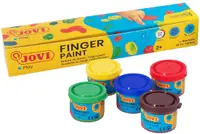 Set de pictură cu degetele Jovi - 5 х 35 ml