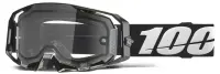 Ochelari atv cross 100% Armatic Enduro Dual Pane, lentila clara, culoare rama negru