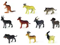 Set de figurine Rappa - Animale sălbatice I, 10 buc. , 5 cm
