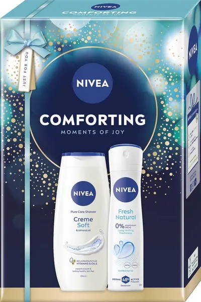Nivea Set cadou Comforting Moments Of Joy, 2 piese