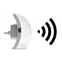 Set 2 x Amplificator semnal Wi-Fi Wireless, repeater 300Mbps