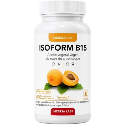 Supliment Alimentar Ulei din Samburi de Caise Isoform B15, 40 Capsule