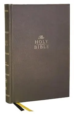 Kjv, Center-Column Reference Bible with Apocrypha, Hardcover, 73,000 Cross-References, Red Letter, Comfort Print: King James Version