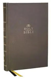 Kjv, Center-Column Reference Bible with Apocrypha, Hardcover, 73,000 Cross-References, Red Letter, Comfort Print: King James Version