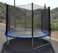 Trambulina cu plasa de protectie si scara diametru 305 cm