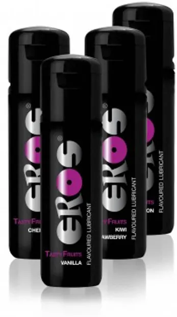 Lubrifiant, Eros, Tasty Fruits, kiwi căpșuni, 100 ml