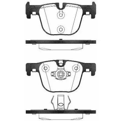 Set placute frana, frana disc ROADHOUSE 21493.00