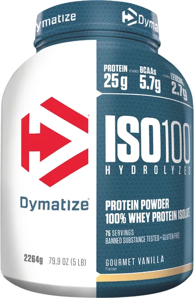 Dymatize ISO 100, vanilie, 2264 g