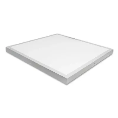 Aplica LED SMD, 40W, lumina neutra, 3200lm, IP20, 60x60 cm, rama alba