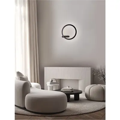 Plafoniera LYB Nisipiu Negru Aluminiu & Acrylic LED 32 Wat 24Vdc 2126Lm 3000K IP20 Driver Excluded Compatible cu code: 9980574 & Driver Boxes 9980571, 9980572